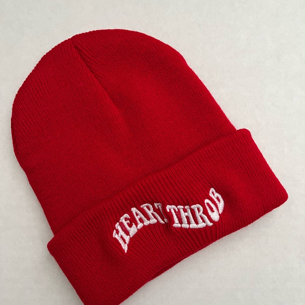Red Heart Throb Beanie